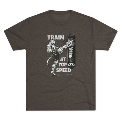 Beast Mode Serie - Trainiere mit Höchstgeschwindigkeit - Unisex Triblend T-Shirt