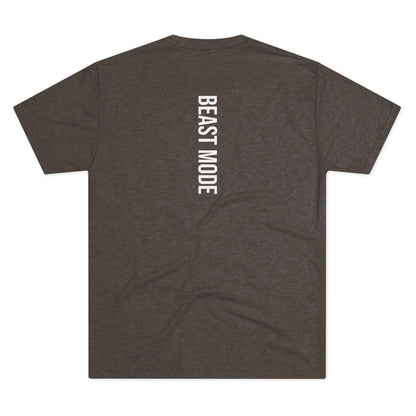 Beast Mode Serie - Trainiere mit Höchstgeschwindigkeit - Unisex Triblend T-Shirt