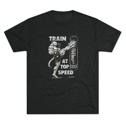 Beast Mode Serie - Trainiere mit Höchstgeschwindigkeit - Unisex Triblend T-Shirt