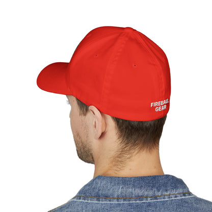 Gorra de béisbol bordada FlexFit de Alien Earth Prodigy Corp.