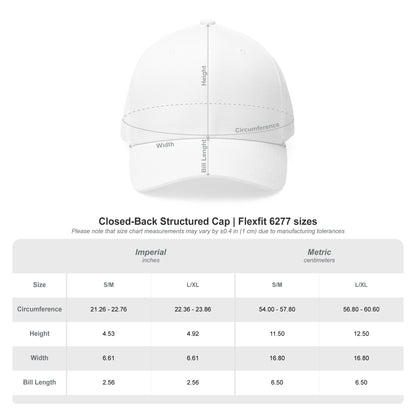 Gorra de béisbol bordada FlexFit de Alien Earth Prodigy Corp.