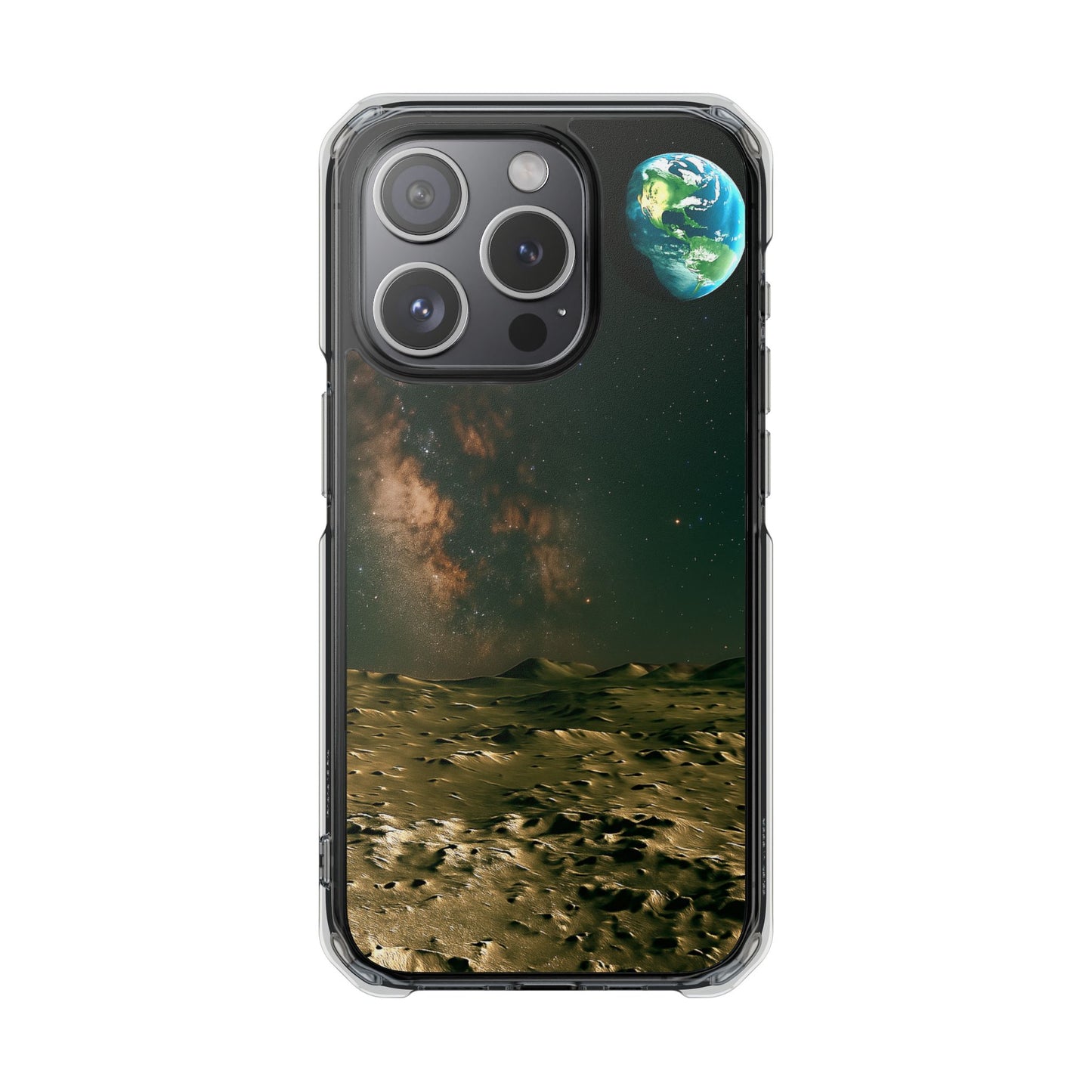 Standing on the Moon – Magnetische, durchsichtige iPhone-Hüllen