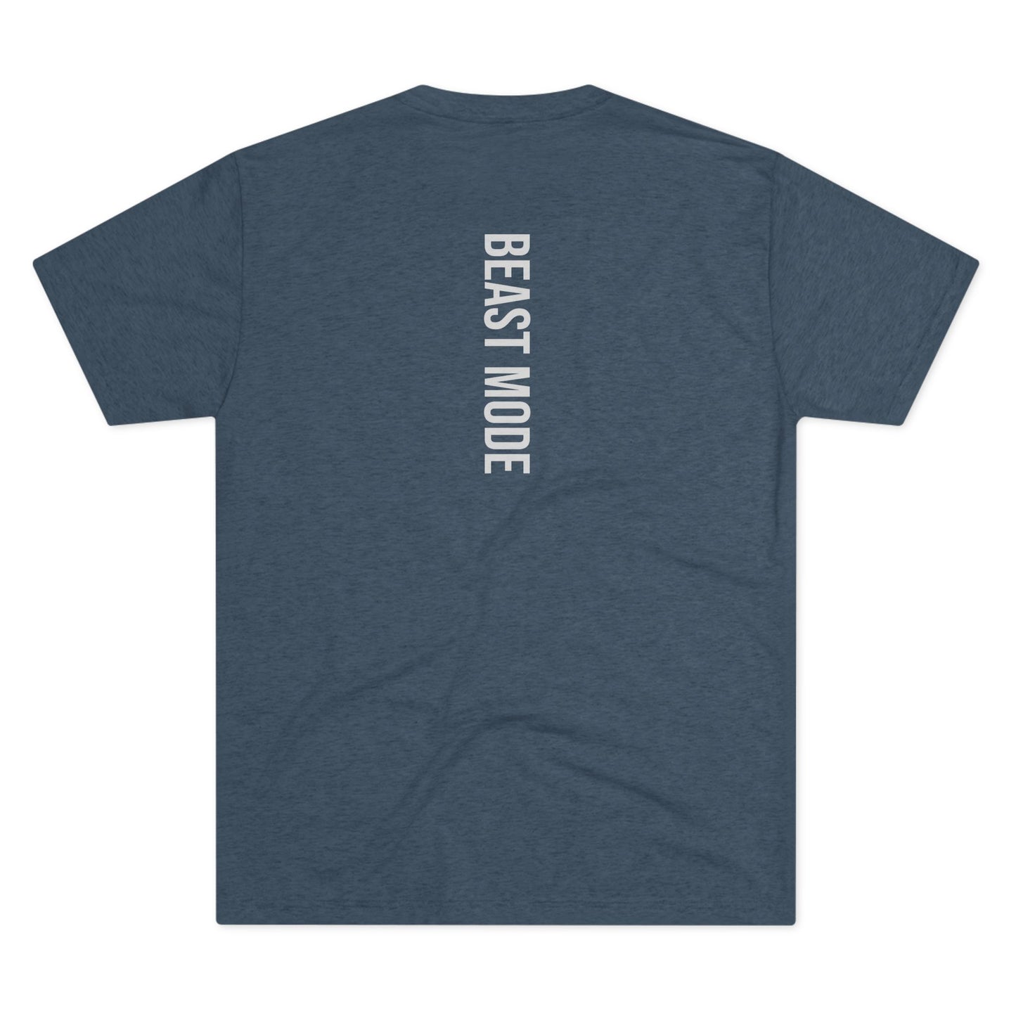 Serie Modo Bestia - Piel gruesa, cuádriceps más gruesos - Camiseta unisex de mezcla triple