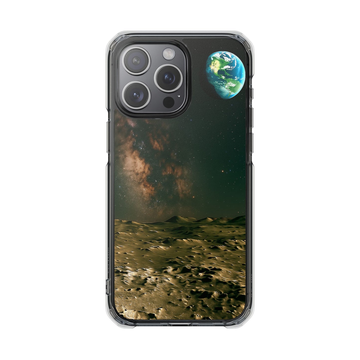 Standing on the Moon – Magnetische, durchsichtige iPhone-Hüllen