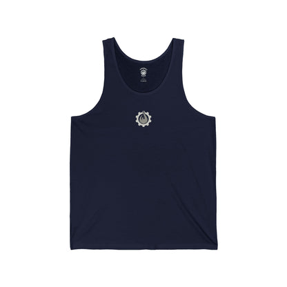 Fireball Gear Tank - Minimalistic Unisex Jersey Tank Top