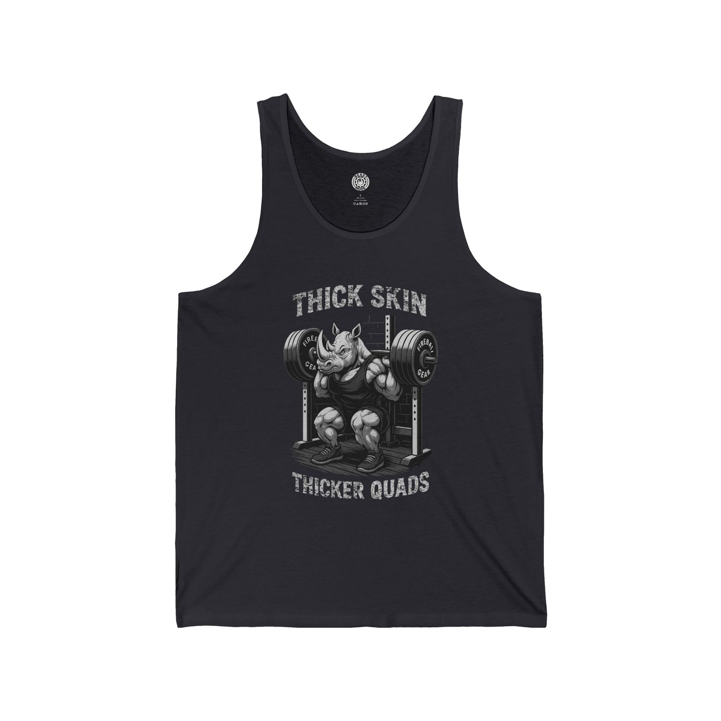 Beast Mode Series – Dicke Haut, dickere Oberschenkel – Unisex Jersey Tank Top
