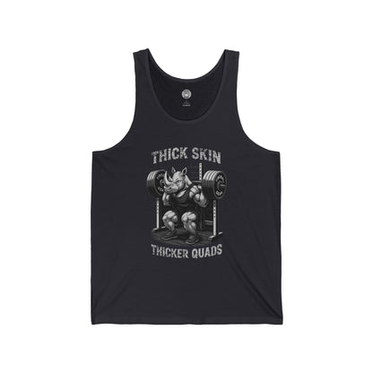 Beast Mode Series – Dicke Haut, dickere Oberschenkel – Unisex Jersey Tank Top