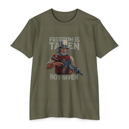 La libertad se toma, no se da - Camiseta unisex