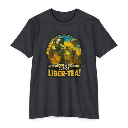 Hell Divers - Have a Nice Big Cup of LIBRA-TEA! - Gaming T-shirt