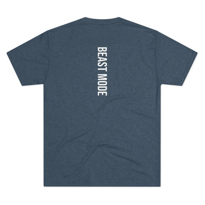 Beast Mode Serie - Trainiere mit Höchstgeschwindigkeit - Unisex Triblend T-Shirt