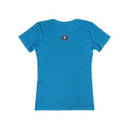 Beast Mode Series - Verdiene dir das Bullseye - Slim Fit T-Shirt für Damen
