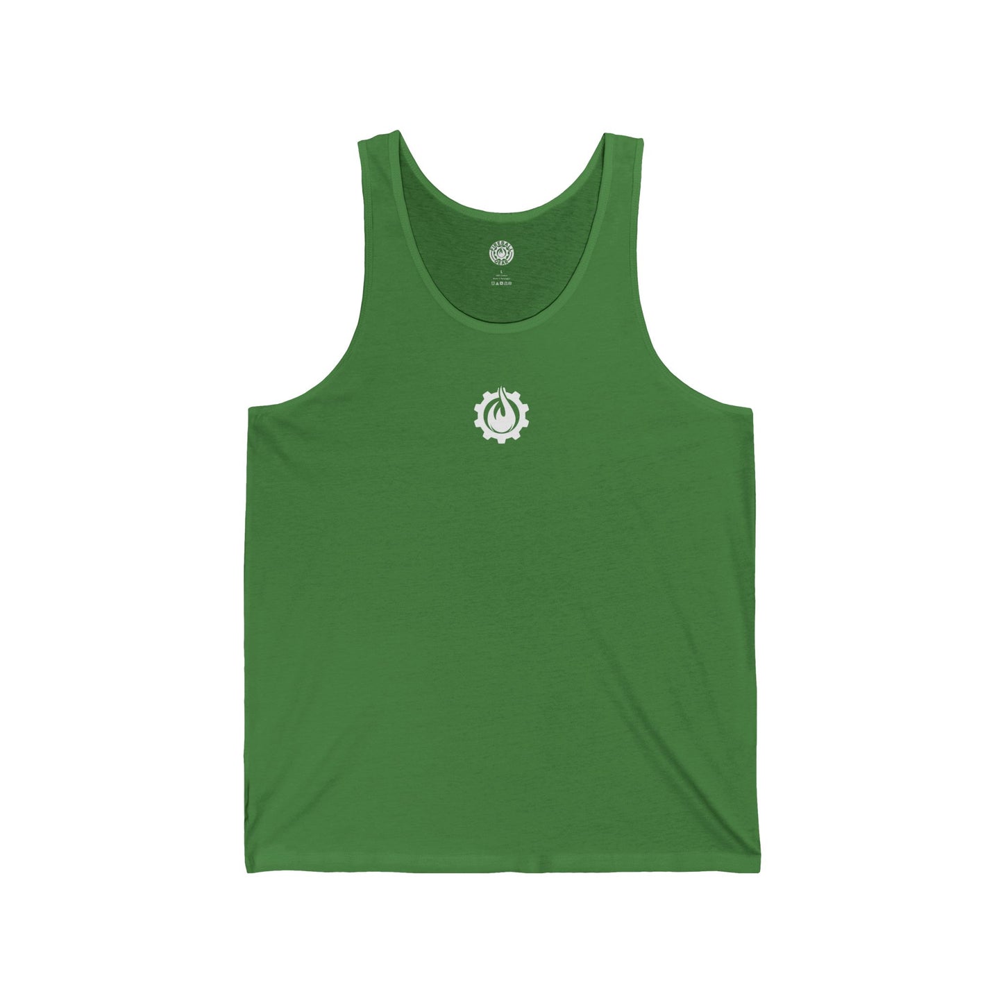 Fireball Gear – Flamme &amp; Ausrüstung – Weiß – Unisex Jersey Tank Top