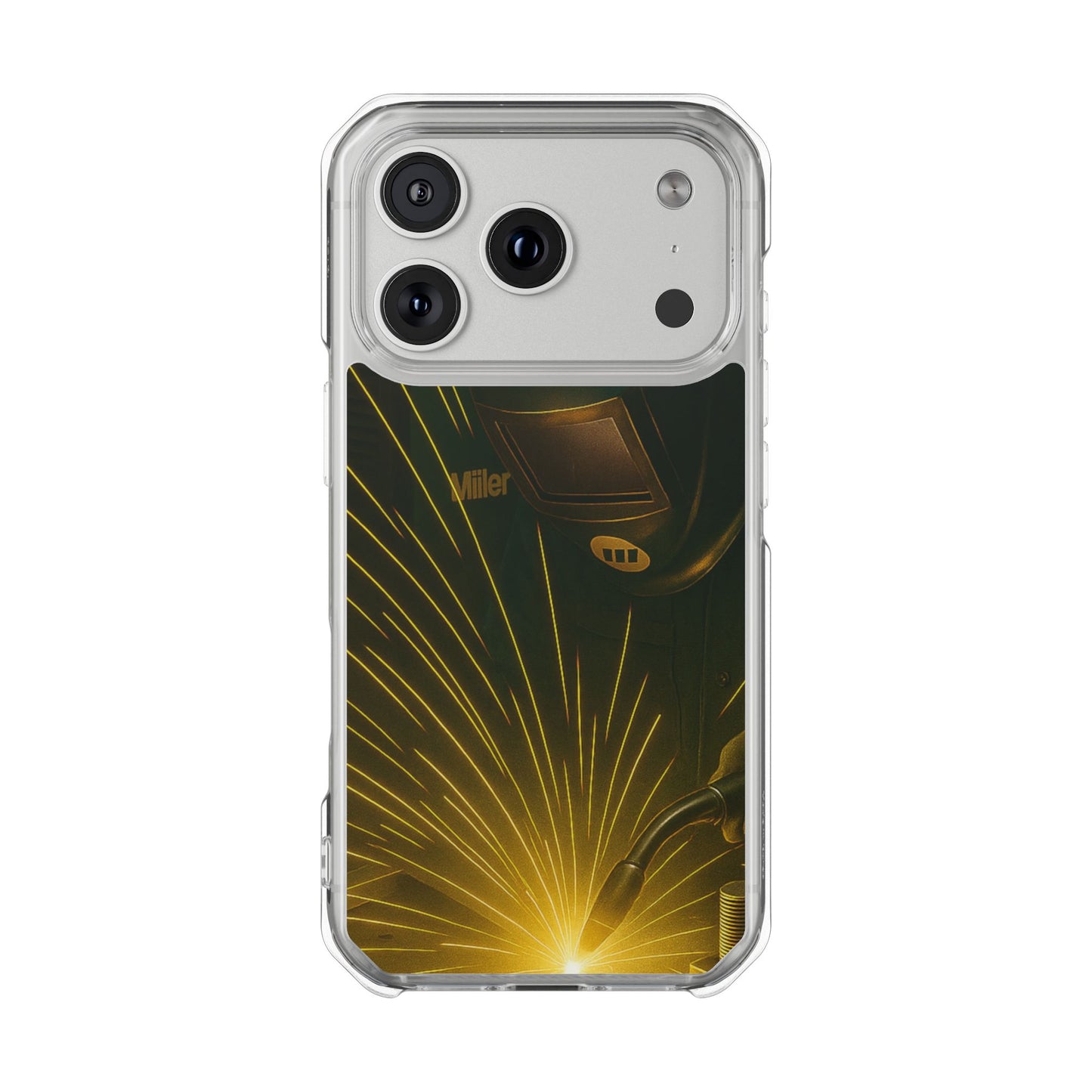 Miller Welder – Magnetische, transparente iPhone-Hüllen