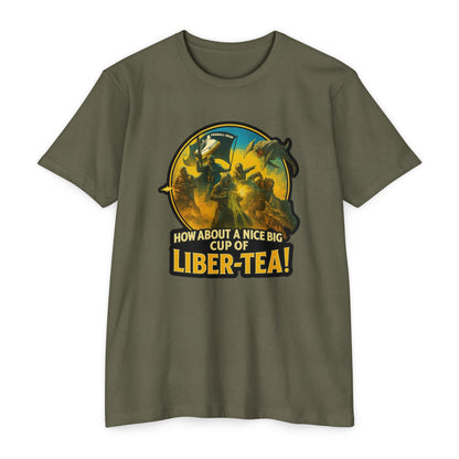 Hell Divers - Have a Nice Big Cup of LIBRA-TEA! - Gaming T-shirt