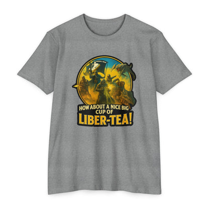 Hell Divers - Have a Nice Big Cup of LIBRA-TEA! - Gaming T-shirt