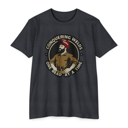 Conquistando las soldaduras, una cuenta a la vez - Camiseta unisex