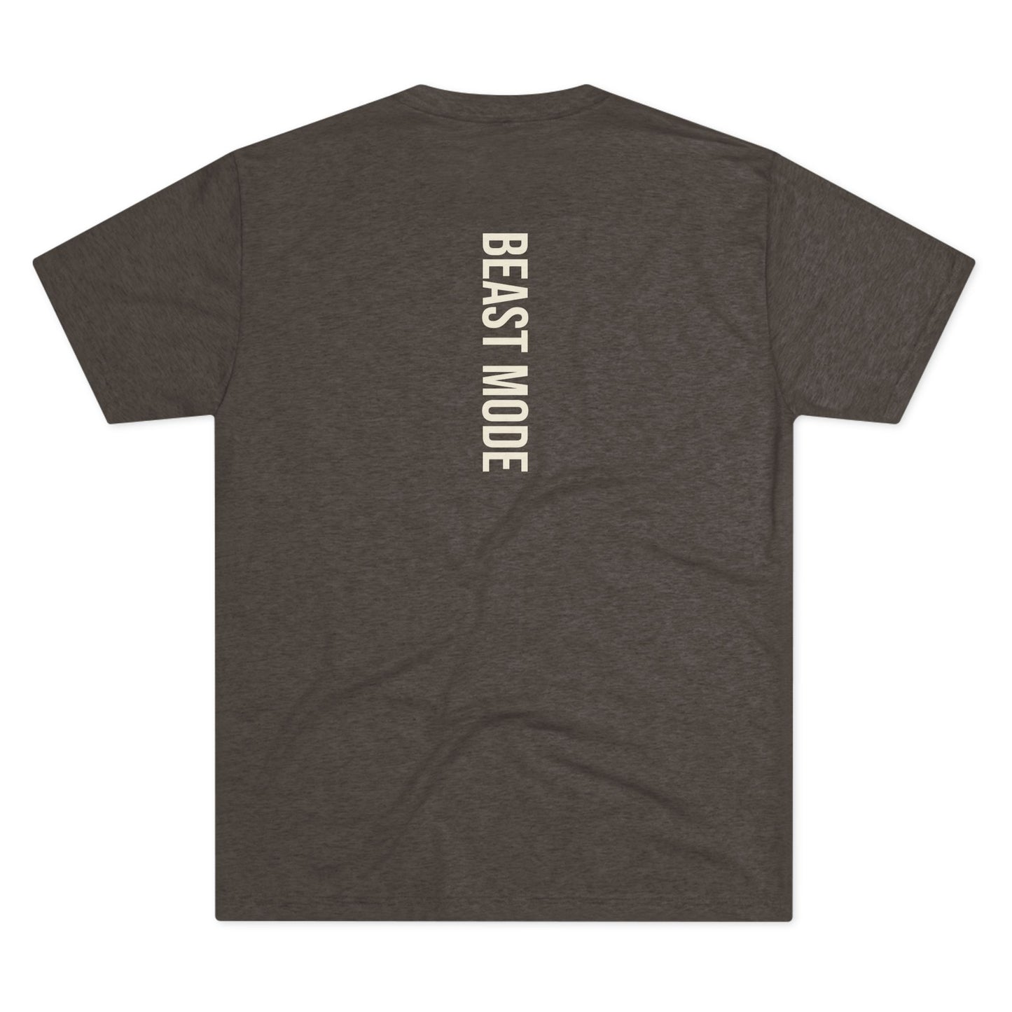 Beast Mode Serie - Trainiere wie ein Biest, erhebe dich wie ein König - Unisex Triblend T-Shirt