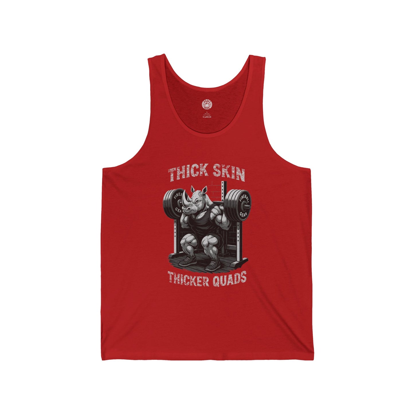 Beast Mode Series – Dicke Haut, dickere Oberschenkel – Unisex Jersey Tank Top