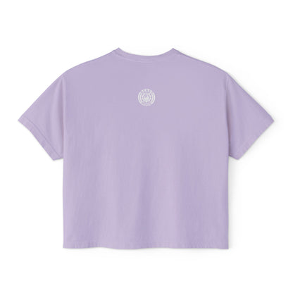 Beast Mode Series - Verdiene dir das Bullseye - Boxy T-Shirt für Damen