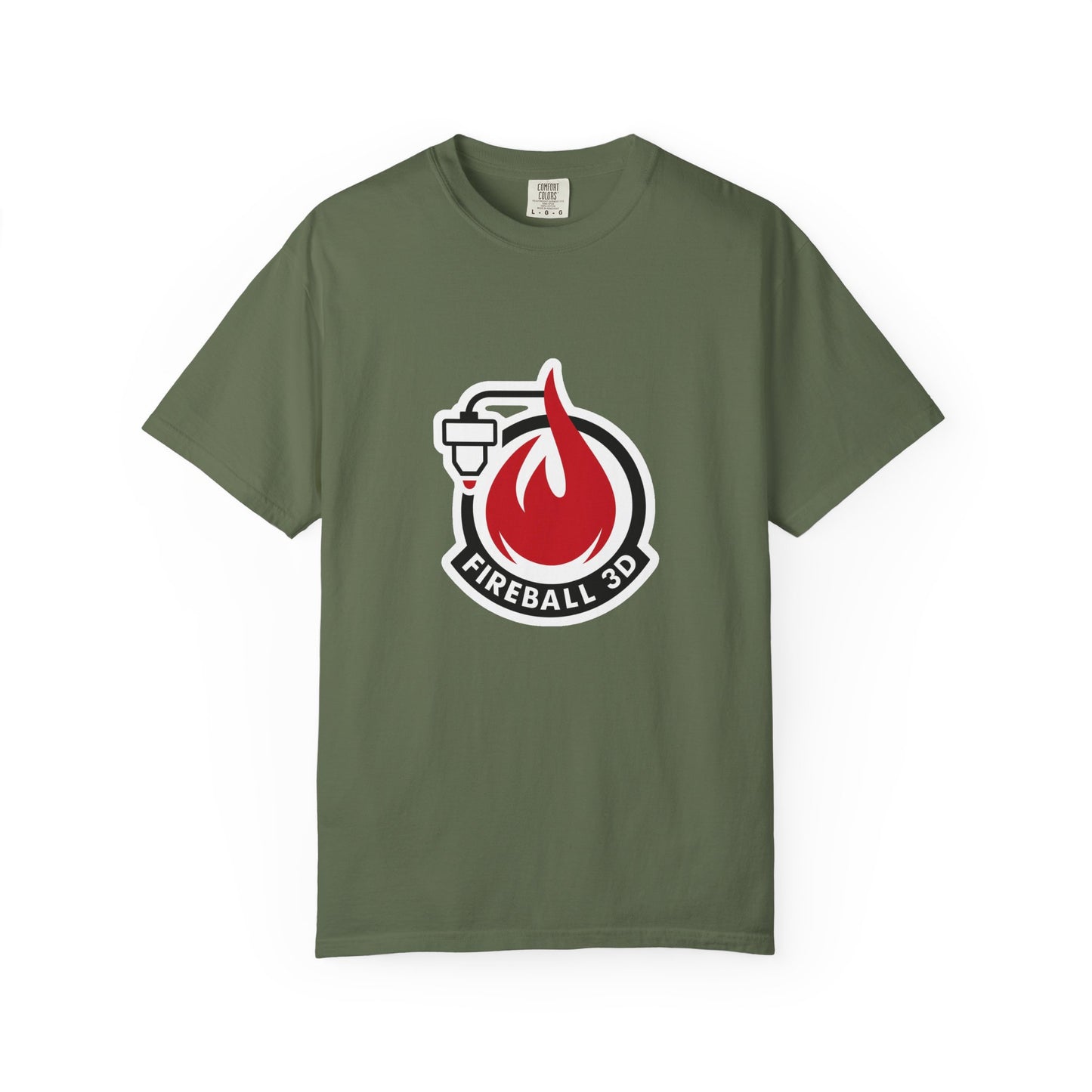 Fireball 3D v4.1 Outlined - T-shirt