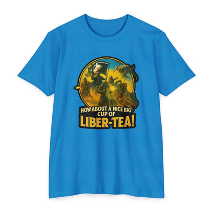 Hell Divers - Have a Nice Big Cup of LIBRA-TEA! - Gaming T-shirt