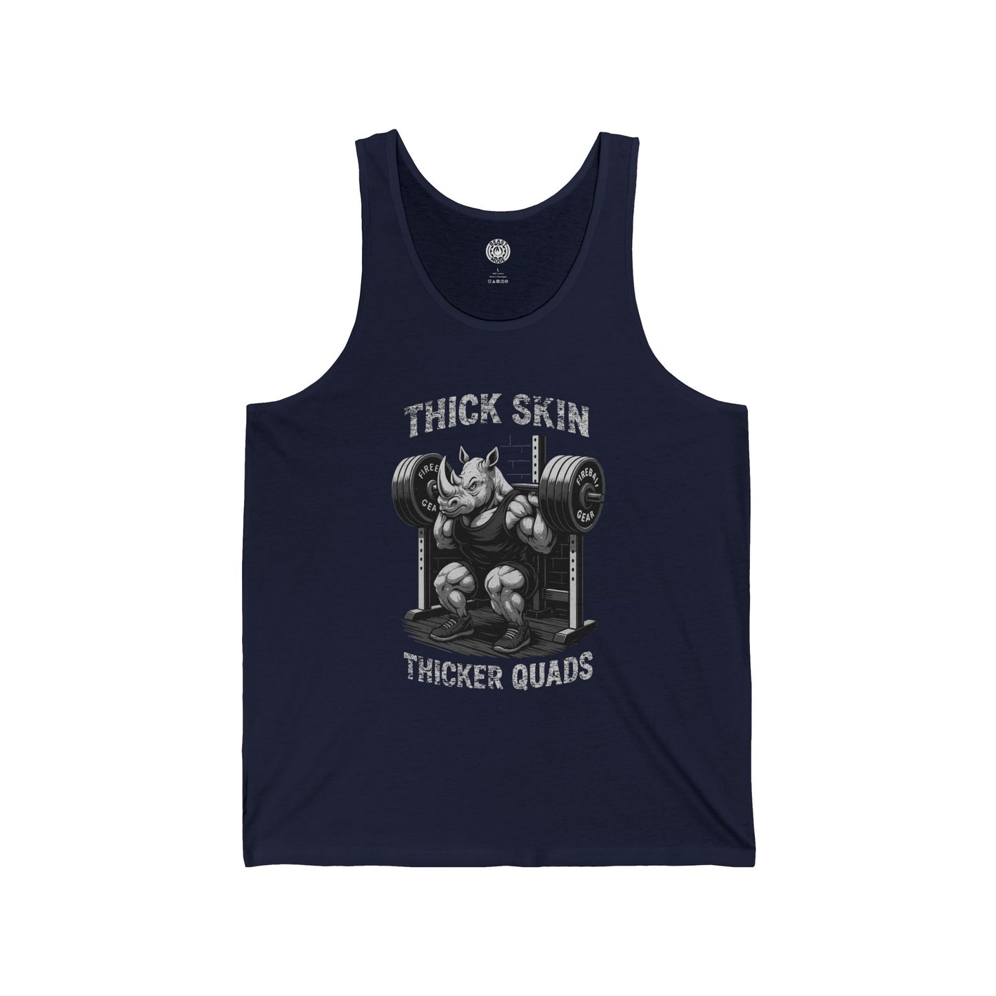 Beast Mode Series – Dicke Haut, dickere Oberschenkel – Unisex Jersey Tank Top