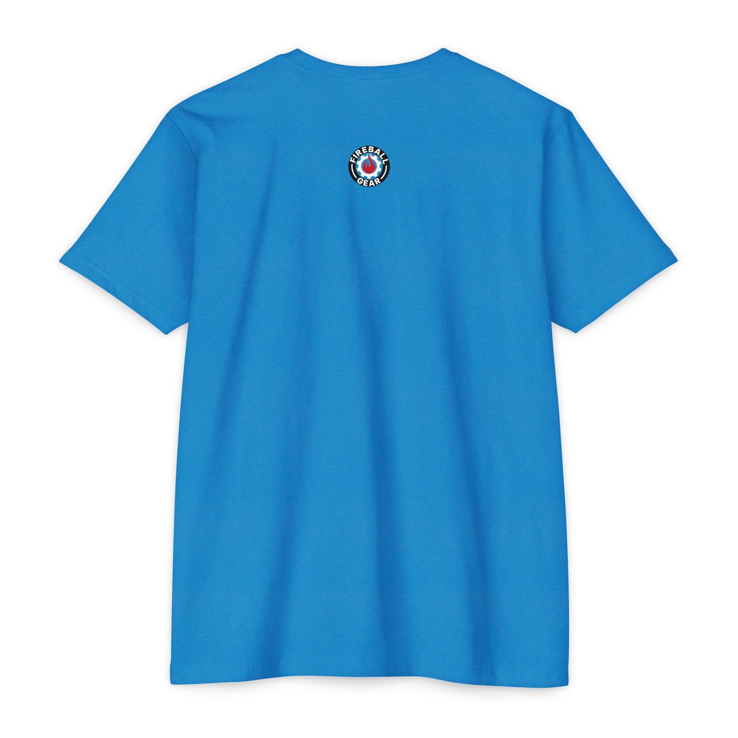 Feuerball 3D - Umrissen - Unisex T-Shirt