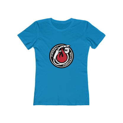 Fireball Fabrication Logo - Slim Fit T-Shirt für Frauen