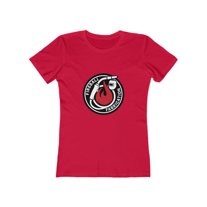 Fireball Fabrication Logo - Slim Fit T-Shirt für Frauen