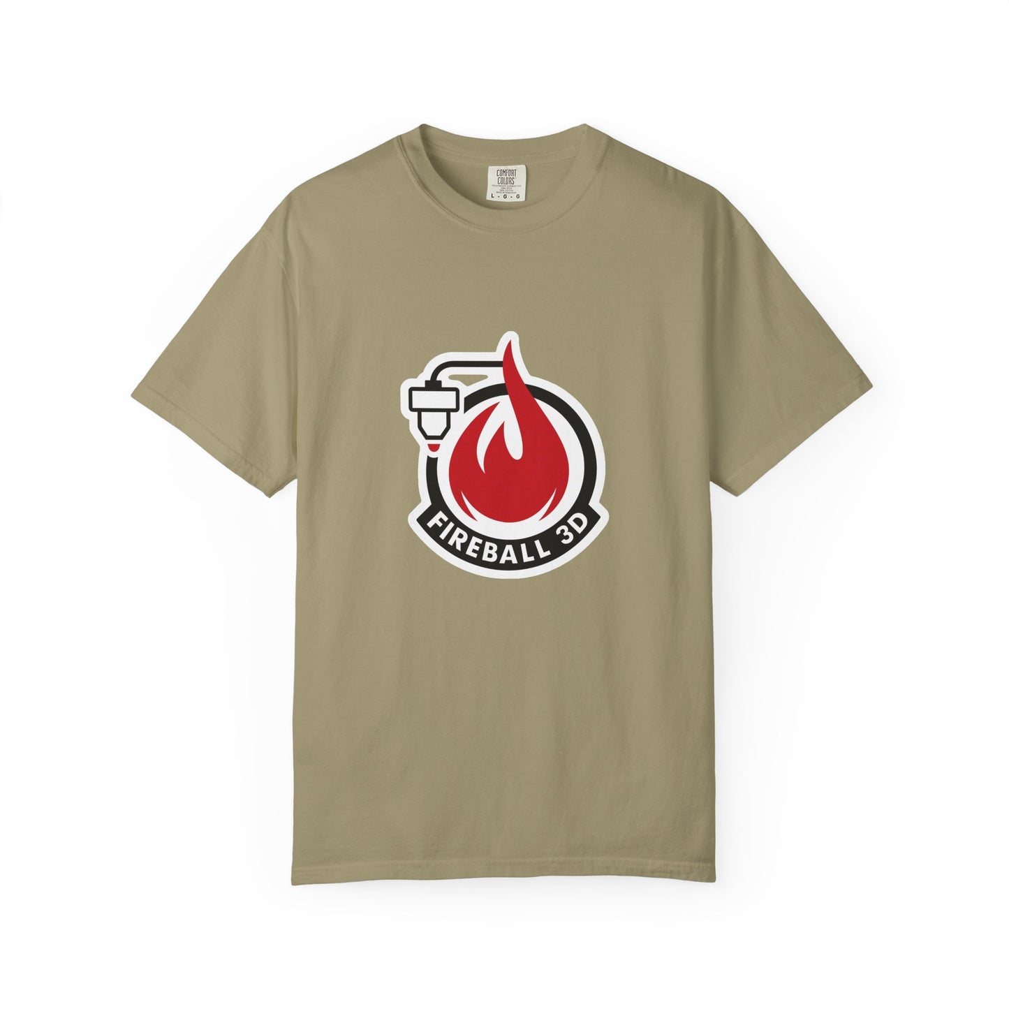 Fireball 3D v4.1 Outlined - T-shirt