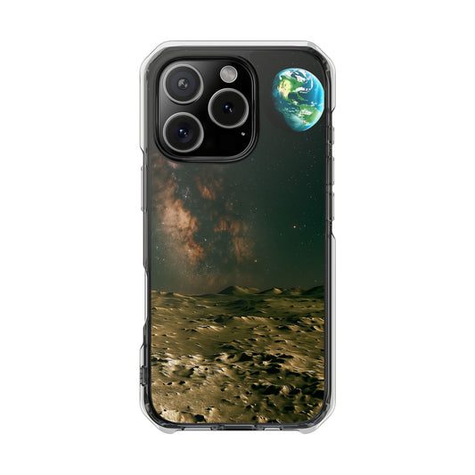 Standing on the Moon – Magnetische, durchsichtige iPhone-Hüllen