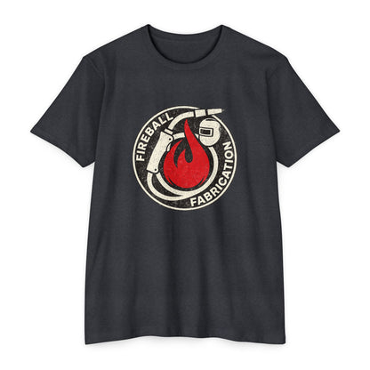 Fireball Fabrication - Distressed - Unisex T-Shirt