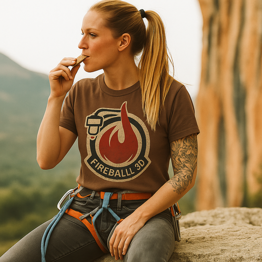 Fireball 3D v4.0 Distressed - T-shirt
