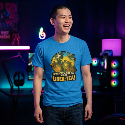 Hell Divers - ¡Disfruta de una buena taza de té LIBRA! - Camiseta unisex