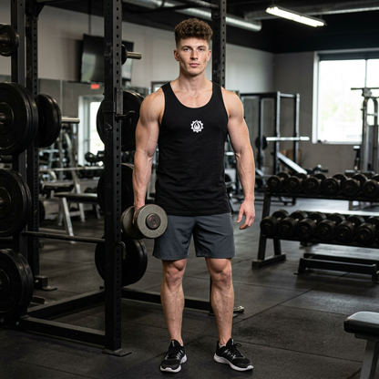 Fireball Gear – Flamme &amp; Ausrüstung – Weiß – Unisex Jersey Tank Top