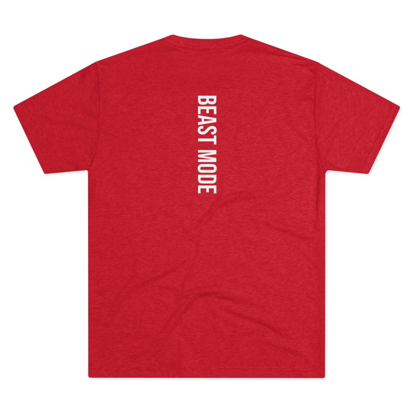 Beast Mode Serie - Trainiere mit Höchstgeschwindigkeit - Unisex Triblend T-Shirt