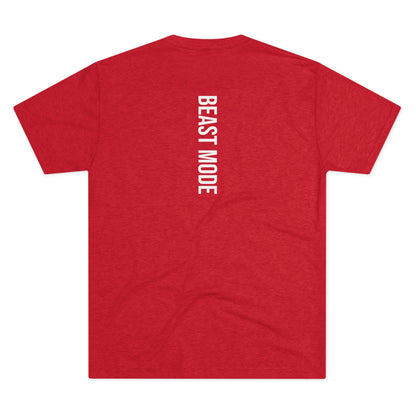 Beast Mode Serie - Trainiere mit Höchstgeschwindigkeit - Unisex Triblend T-Shirt
