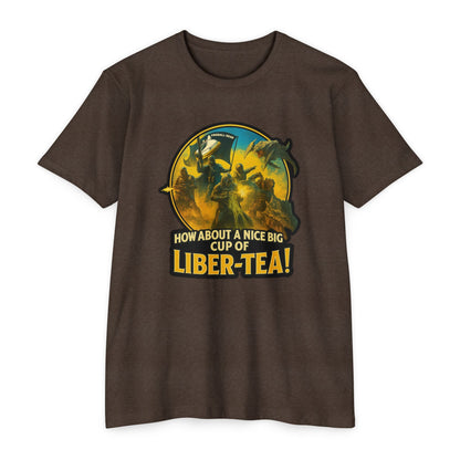 Hell Divers - Have a Nice Big Cup of LIBRA-TEA! - Gaming T-shirt