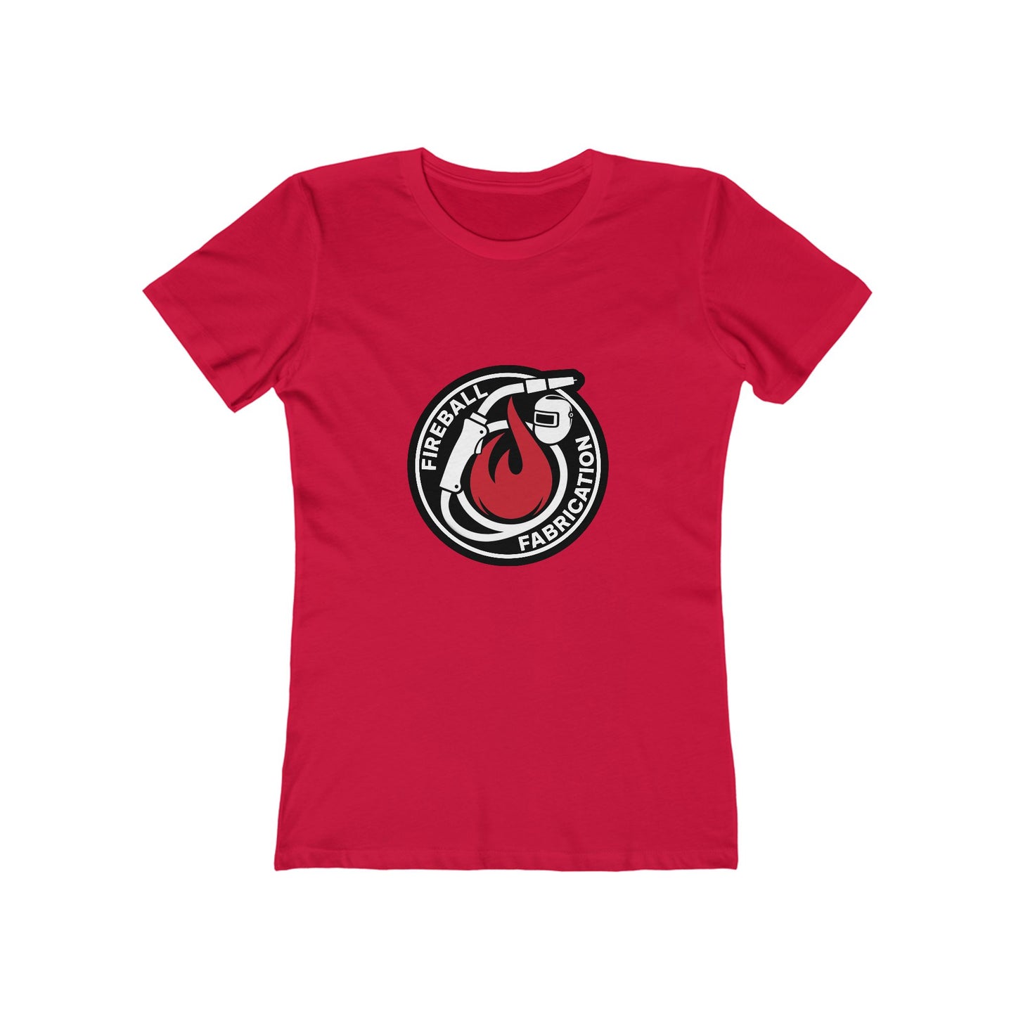 Fireball Fabrication - Brand Logo - Women's Slim Fit T-shirt