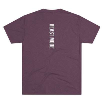 Beast Mode Series - Verdiene dir das Bullseye - Unisex Triblend T-Shirt