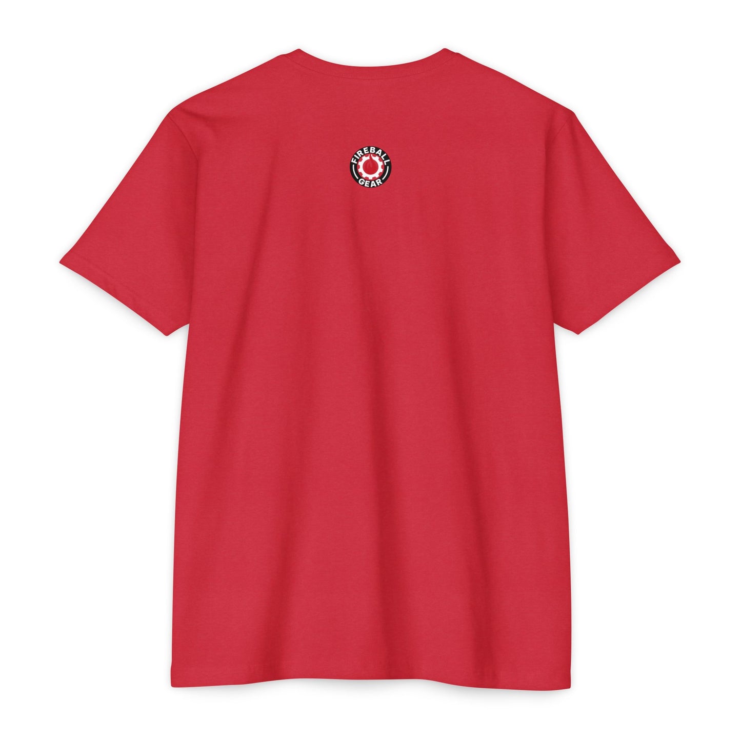 Feuerball 3D - Umrissen - Unisex T-Shirt