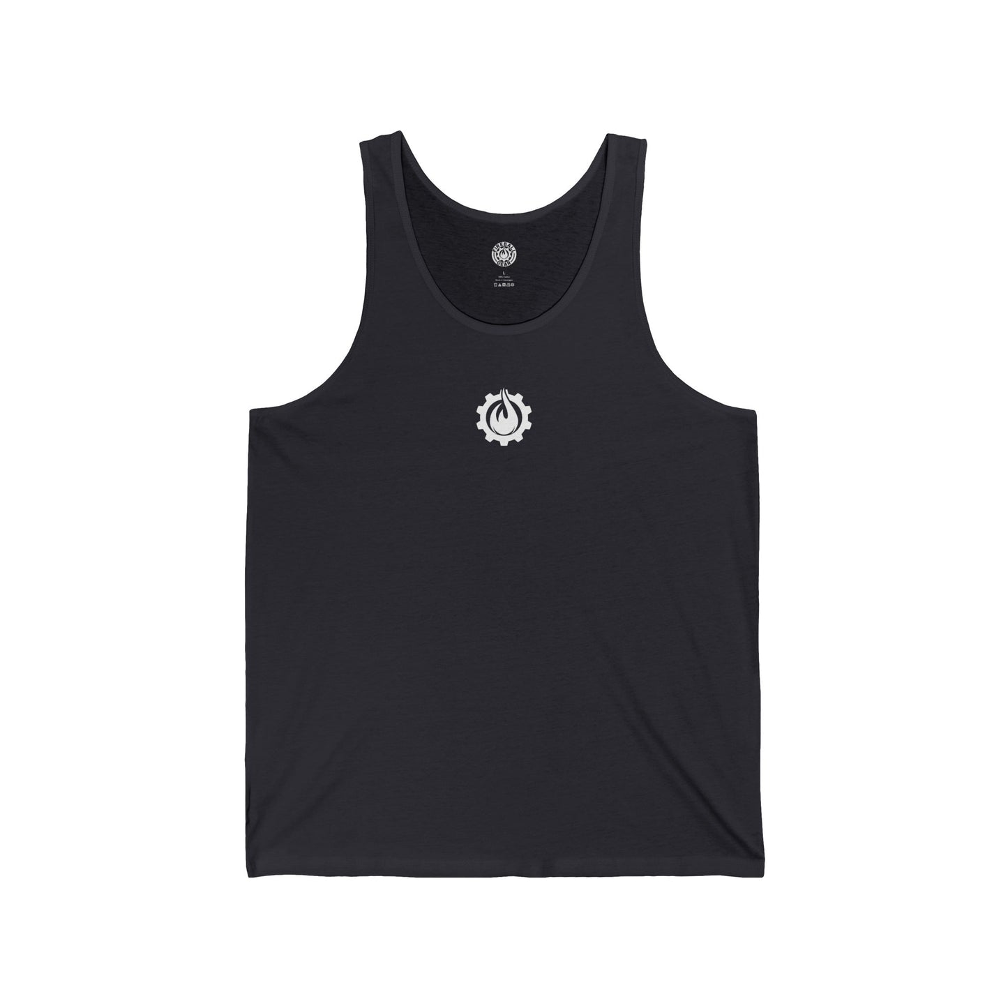 Fireball Gear – Flamme &amp; Ausrüstung – Weiß – Unisex Jersey Tank Top