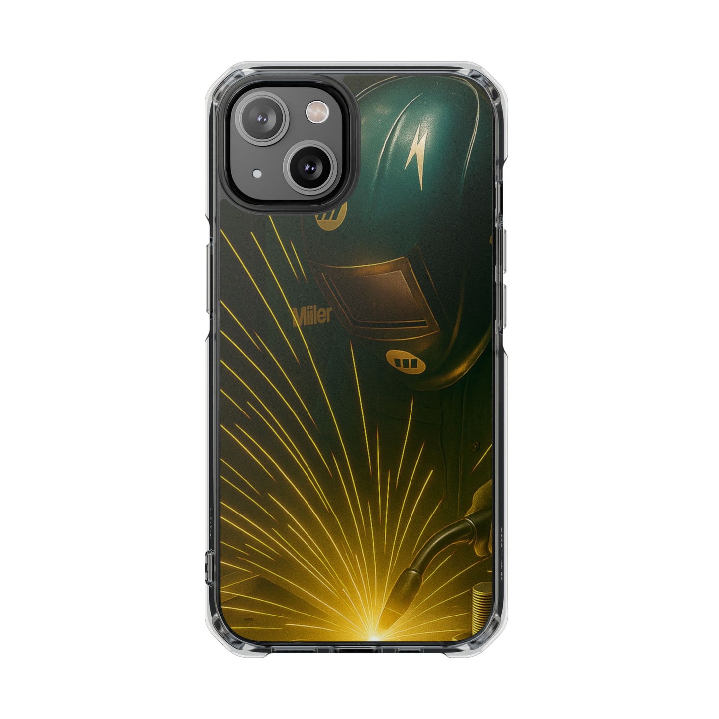 Miller Welder – Magnetische, transparente iPhone-Hüllen