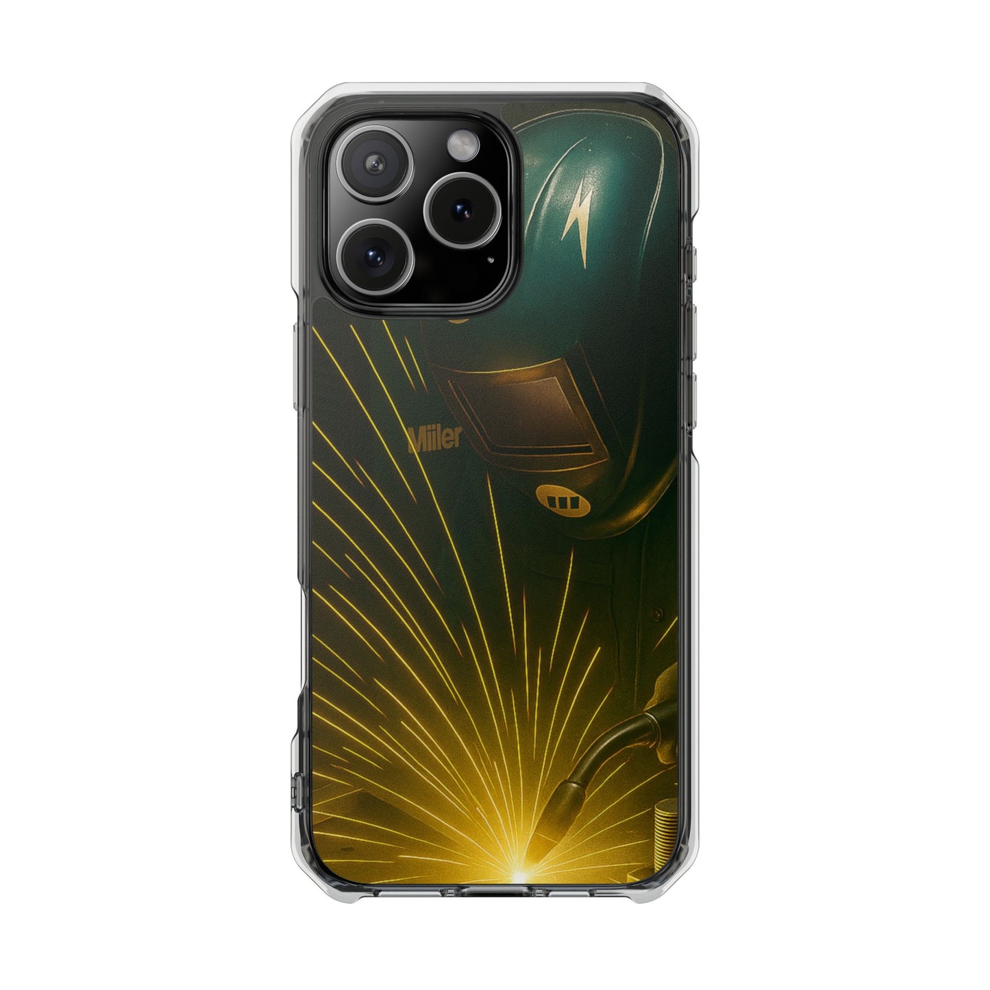 Miller Welder – Magnetische, transparente iPhone-Hüllen