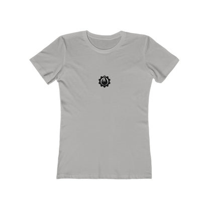 Fireball Gear - Flame & Gear - Black - Women's Slim Fit - Fitness T-shirt