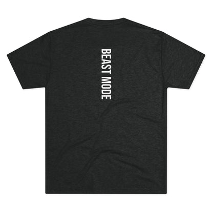 Beast Mode Serie - Trainiere mit Höchstgeschwindigkeit - Unisex Triblend T-Shirt
