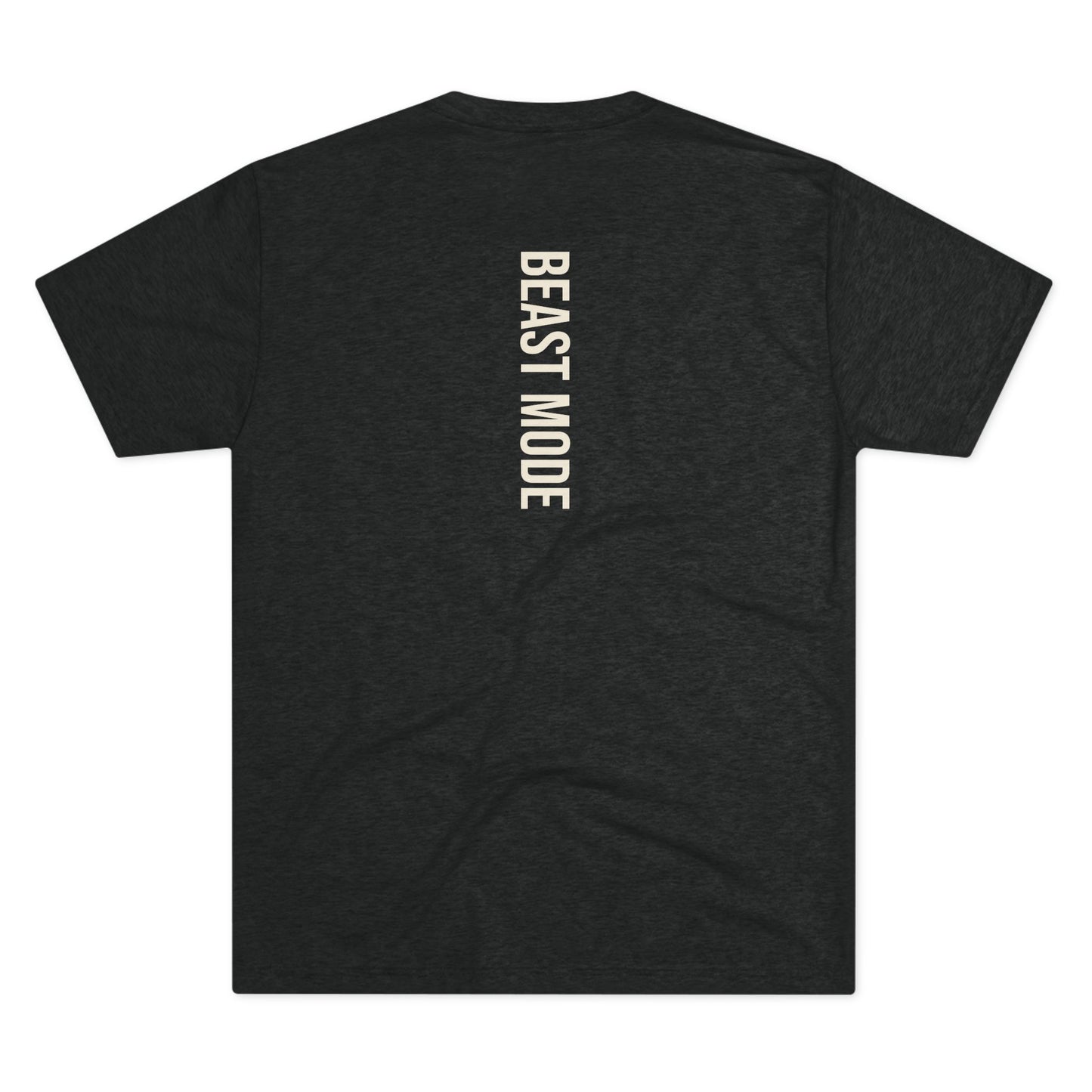 Beast Mode Serie - Trainiere wie ein Biest, erhebe dich wie ein König - Unisex Triblend T-Shirt