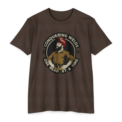 Conquistando las soldaduras, una cuenta a la vez - Camiseta unisex