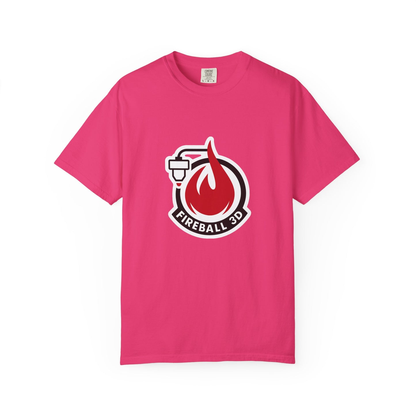 Fireball 3D v4.1 Outlined - T-shirt
