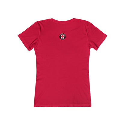 Fireball 3D Logo - Frauen Slim Fit T-Shirt